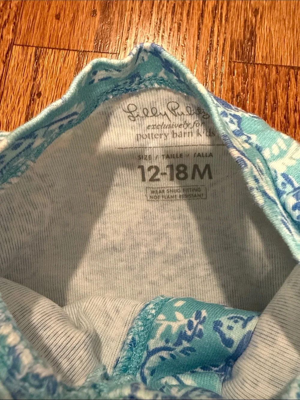 Pottery Barn Lilly Pulitzer Pajamas (12-18m)